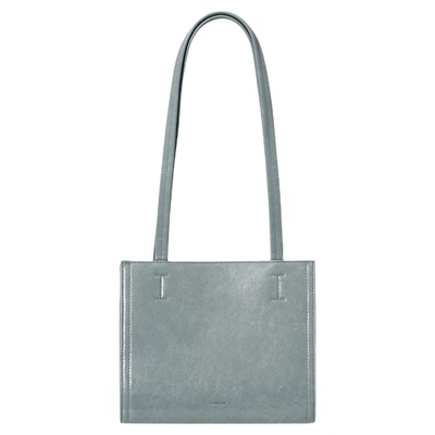 简约蓝色翻盖气质迷你方包容包