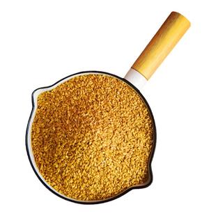 熟黄金亚麻籽即食内蒙亚麻子食用胡麻籽膳食代餐新货特产亚麻籽粉