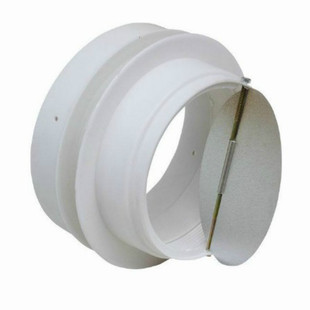 玻璃窗户烟机止回阀吸油烟机配件公共烟道止逆阀厨房玻璃挖孔烟管