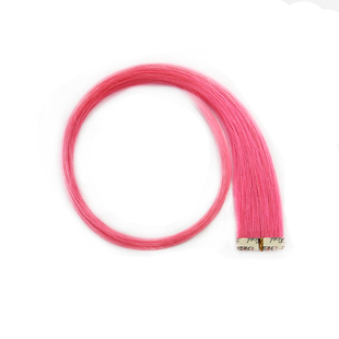 短发彩色接发片麦芽胶无痕隐藏挑染发片挂耳染直发接头发玲珑接发