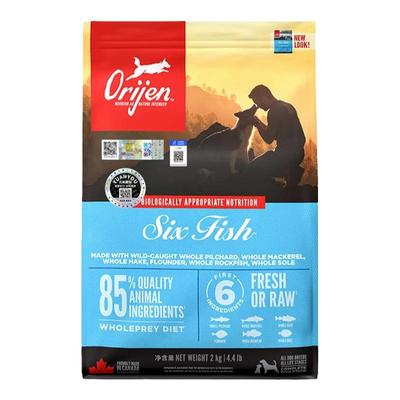 orijen渴望六种鱼狗粮