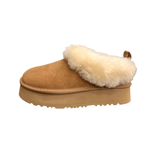 【塔茨勒】冬季爆款塔茨勒懒人毛毛拖皮毛一体保暖防滑休闲半拖