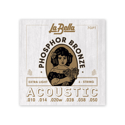 LaBella美产磷青铜民谣吉他弦