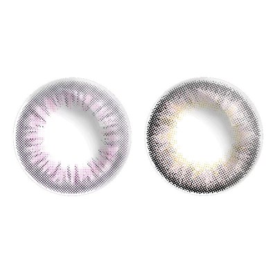 纯欲系美瞳泰式棕色小直径12mm超自然款女正品半年抛隐形眼镜sk