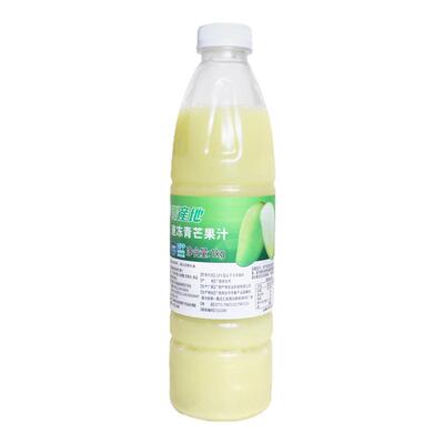 产地冷冻青芒汁1kg鲜榨芒果原汁