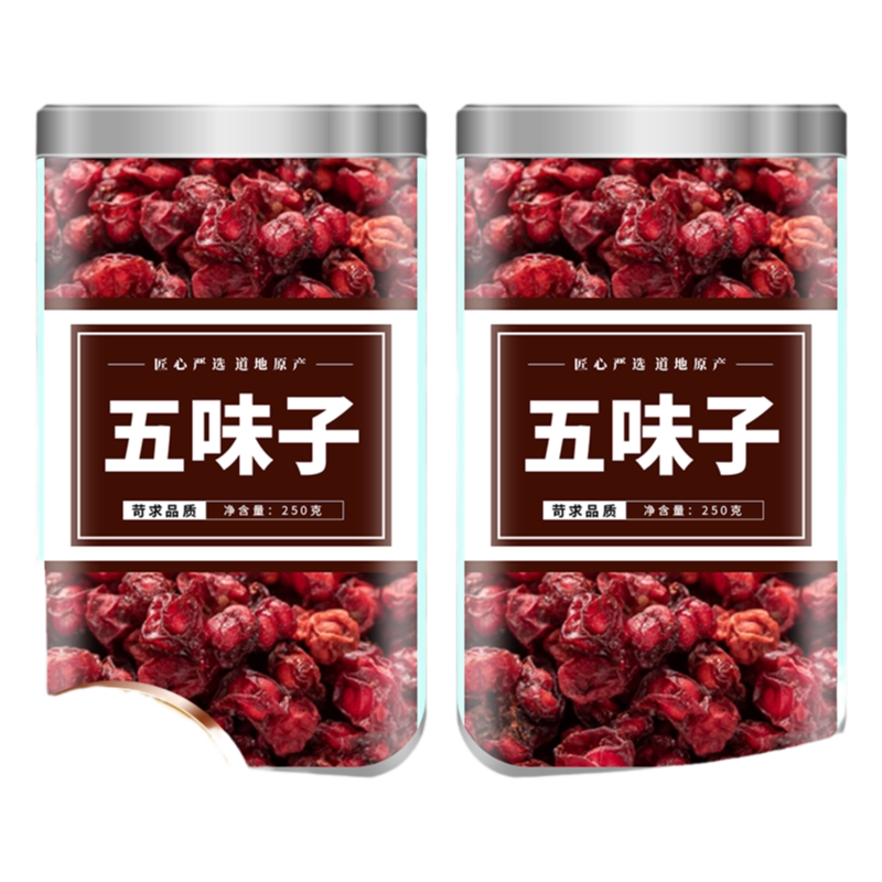 五味子中药材正品旗舰店野生长白山北无味子粉菟丝子的功效与作用
