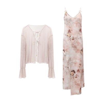 COCOBELLA吊带裙小开衫套装