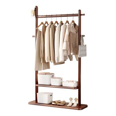 实木挂衣架落地卧室家用衣帽架