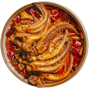 四川特产麻辣鱿鱼须零食即食卤味真空冷吃香辣休闲熟食小吃下酒菜