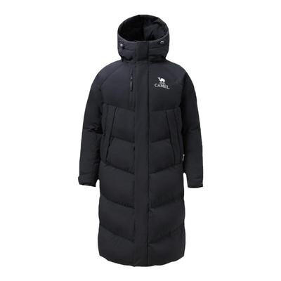 骆驼长款羽绒服过膝远红外发热