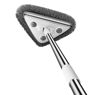 佳帮手三角拖把天花板伸缩杆清洁神器家用除尘掸墙面屋顶除灰工具