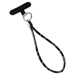 欧美风豹纹皮质手机挂绳高端斜挎可背挂件轻奢高级感皮纹背带绳子防盗包包相机手腕挂饰网红辣妹女小众新款壳