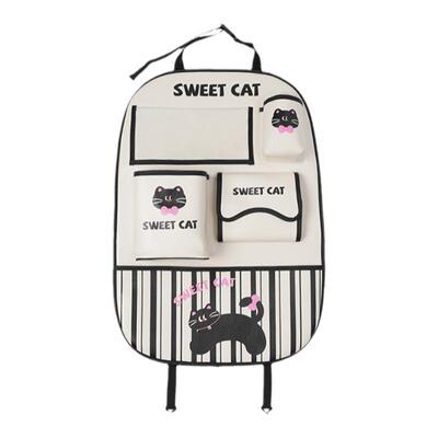 汽车椅背收纳袋挂袋储物抽纸盒