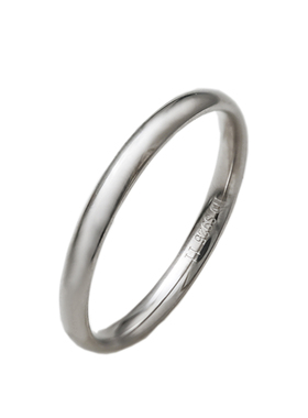 纤细戒指925纯银简约男女光面