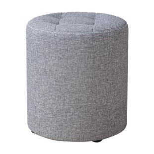 小凳子家用实木矮凳客厅沙发凳门口换鞋凳布艺圆凳儿童墩子小板凳