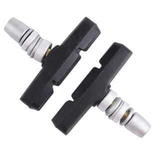 台湾TEBOKA山地自行车V刹刹车皮刹车块无声橡胶闸皮胶块刹车配件