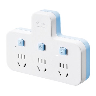 公牛插座拓展多孔多功能插座转换器电源插头转换器转换插头