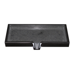 石槽流水摆件循环水景观鱼缸原石头流水槽造景景观配件水缸流水器