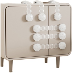 抽屉扣防宝宝固定卡扣儿童防护安全锁衣柜子门婴儿冰箱饮水机防烫