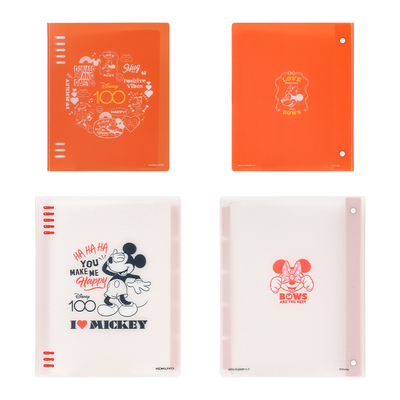 国誉八孔活页本迪士尼可换芯本子