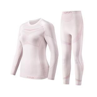 酷峰滑雪速干衣保暖内衣秋衣秋裤内穿运动套装女男户外登山打底服