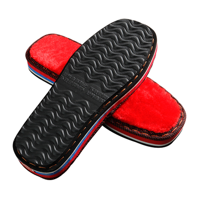 毛线编织保暖橡胶防滑耐磨鞋底