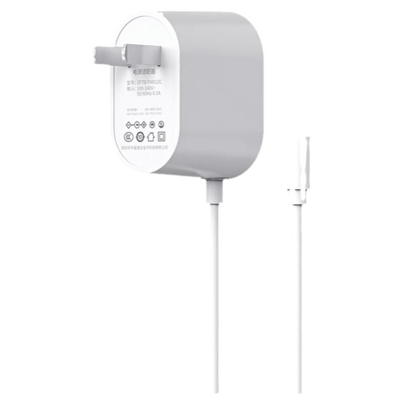 适用于天猫精灵电源线智能音箱配件充电线方糖R X1 C1 CC10 CCL IN糖 曲奇M1 方糖R2圆孔适配器