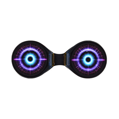 微雪0.71寸双目LCD模块圆形