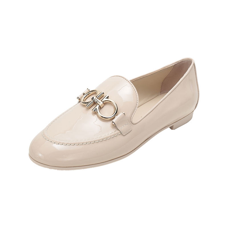 【自营】FERRAGAMO/菲拉格慕女士平底鞋莫卡辛鞋乐福鞋 0727757
