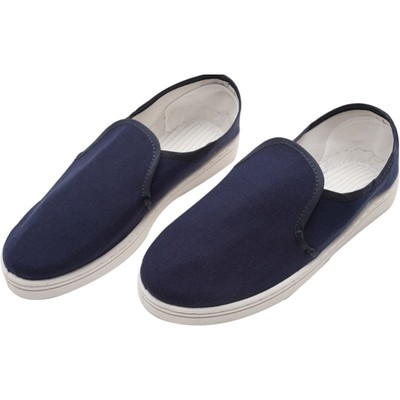 加厚软底轻便不系带防尘工作鞋