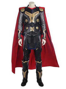 漫之秀 漫威雷神cos服雷神2黑暗世界托尔服装Thor洛基cosplay衣服