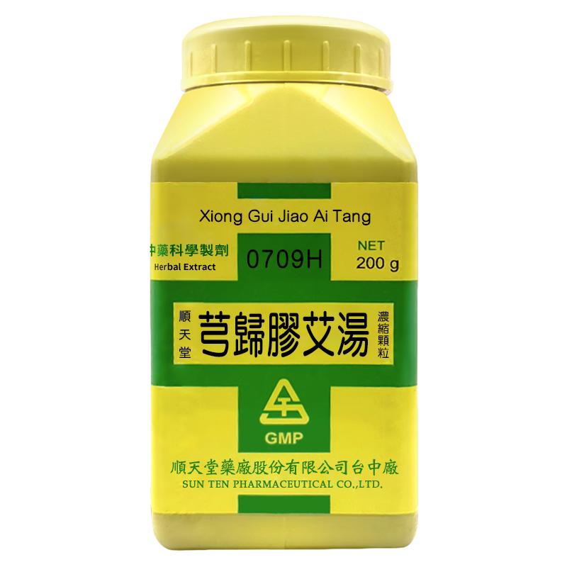 顺天堂芎归胶艾汤浓缩颗粒补血调经安胎止崩流产后出血不净T