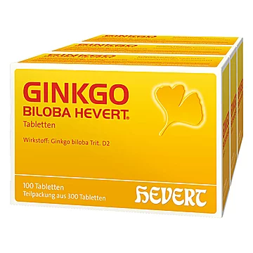 Hevert菲德Ginkgo德国进口银杏叶提取物3盒装