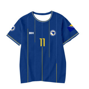 2026世界杯波黑队服球员版足球衣服速干短袖T恤衫男女球迷服半袖