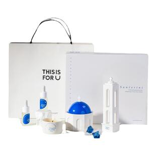 THISISFORU圣托里尼扩香石无火香薰礼盒创意室内香氛摆件小众礼物