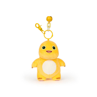 正版小奶龙可爱毛绒书包背包挂件公仔车钥匙扣链玩偶饰品情侣礼物