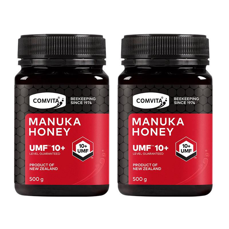 comvita康维他UMF10+麦卢卡蜂蜜500g2瓶manuka honey新西兰进口