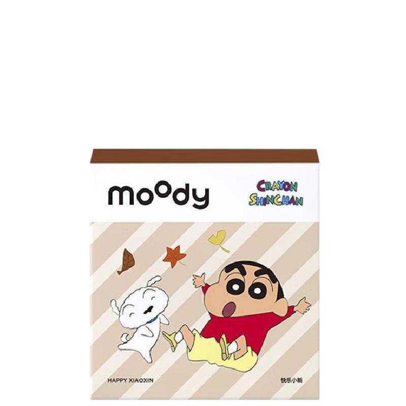 moody美瞳日抛10片装疯狂动物城2大小直径彩色隐形眼镜女炙爱和弦