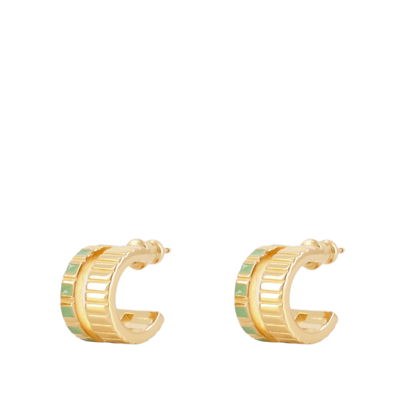 Ivi Mini Slot Earring 纯银镀金耳饰