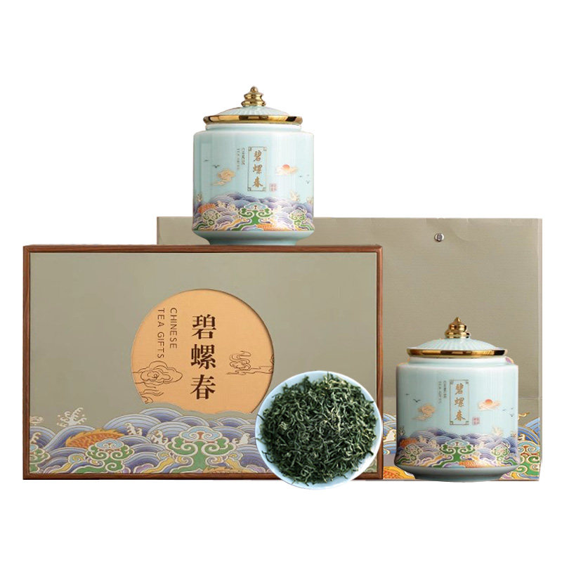 明前碧螺春绿茶浓香型特级礼盒装