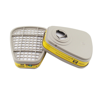 3M正品6003CN防酸性气体滤毒盒有机蒸汽6200面具过滤盒防毒碳盒