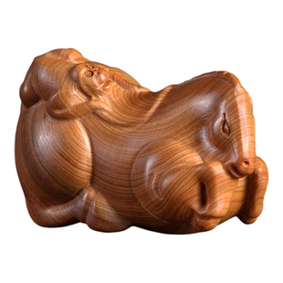 崖柏木雕马上封侯生肖马年文玩手把件马到成功书桌摆件送人礼物