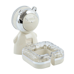 吸盘固定 随心换位】通用吹风机支架 风筒置物架换位收纳不缠绕