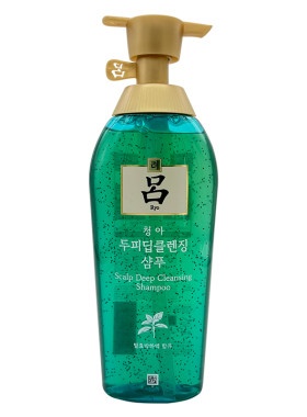 吕韩国RYO红棕绿白黑色洗发水