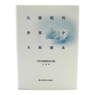 从催眠的世界中不断醒来——当代诗的限度及可能 现当代诗入门写作 诗歌创作 诗人姜涛 文学批评 精装 正版 华东师范大学出版社