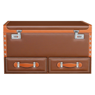 后备箱储物箱汽车收纳整理车载多功能杂置物盒密码尾箱内用品抽屉