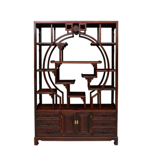 红木古董架印尼黑酸枝博古架多宝阁阔叶黄檀玄关柜厅柜展示架