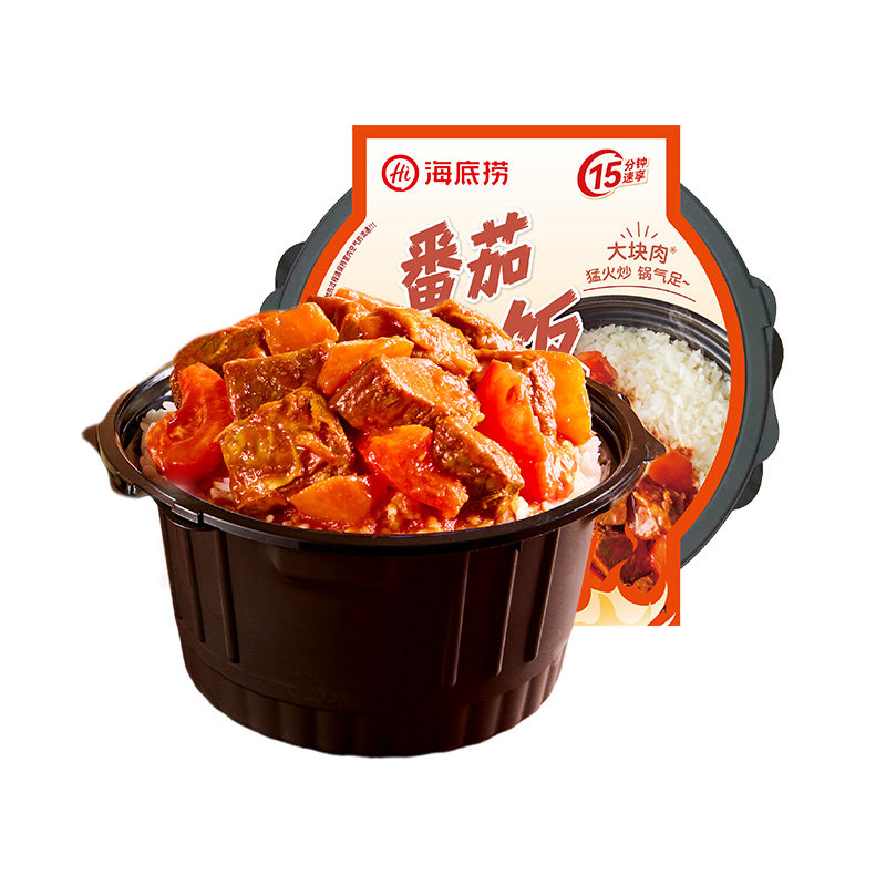 海底捞自热鲜米饭红烧牛肉番茄牛自热米饭