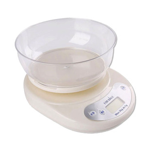 法焙客厨房电子秤食物电子称家用面粉烘焙秤 1克精准5kg 带托盘秤