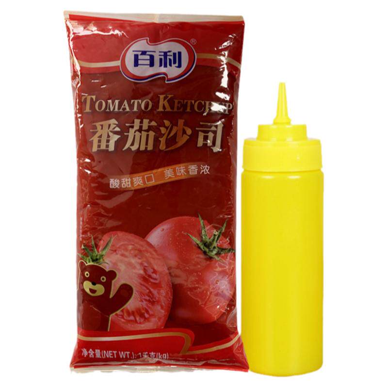 手抓饼酱百利汉堡薯条酱番茄沙司